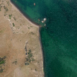 Satellite imagery of Quarantine Point, NZ