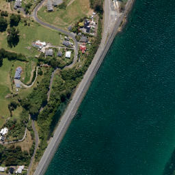 Satellite imagery of Curles Point, NZ