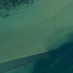 Satellite imagery of Yellow Head, NZ