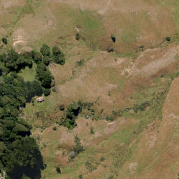 Satellite imagery of Larnach Castle, NZ