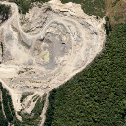 Satellite imagery of Black Jacks Point, NZ