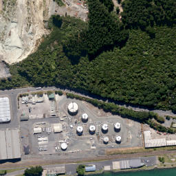 Satellite imagery of Black Jacks Point, NZ