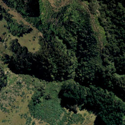 Satellite imagery of Jacobs Ladder, NZ