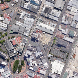 Satellite imagery of Otago University Survey Department, NZ