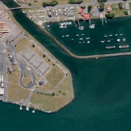 Satellite imagery of Black Jacks Point, NZ