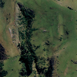 Satellite imagery of Jacobs Ladder, NZ