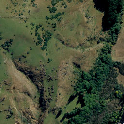 Satellite imagery of Jacobs Ladder, NZ