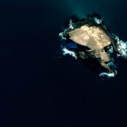 Satellite imagery of Matakitaki Point, NZ