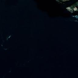 Satellite imagery of Cape Saunders, NZ