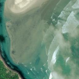Satellite imagery of The Chasm, NZ