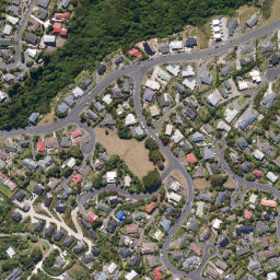 Satellite imagery of Burns Point, NZ