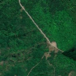 Satellite imagery of Lovers Leap, NZ