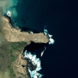 Satellite imagery of The Chasm, NZ