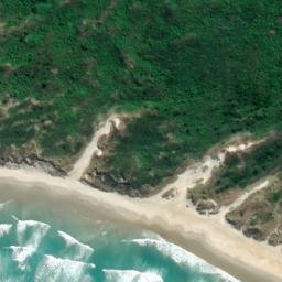Satellite imagery of Gull Rocks, NZ