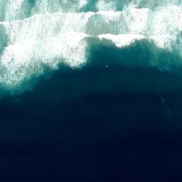 Satellite imagery of Gull Rocks, NZ