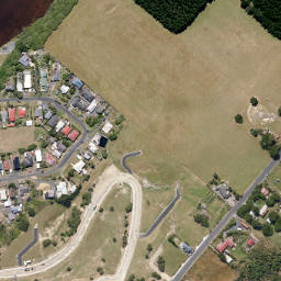 Satellite imagery of Pudneys Cliff, NZ