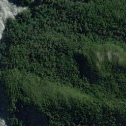 Satellite imagery of Divide Head, NZ