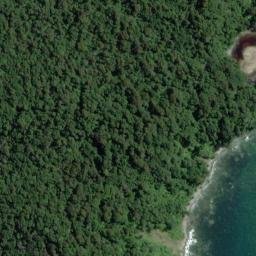 Satellite imagery of Breaker Point, NZ