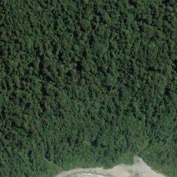 Satellite imagery of Breaker Point, NZ