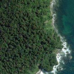 Satellite imagery of Breaker Point, NZ