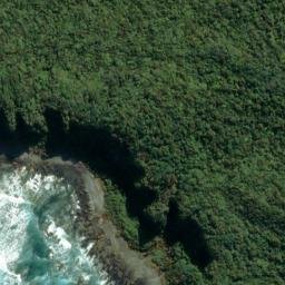 Satellite imagery of Cape Providence, NZ