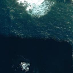 Satellite imagery of Cape Providence, NZ