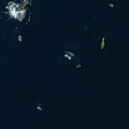 Satellite imagery of Cape Providence, NZ
