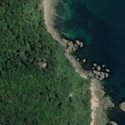 Satellite imagery of Straggle Head, NZ