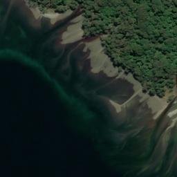 Satellite imagery of Reef Point, NZ