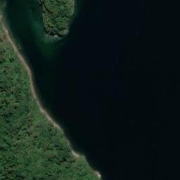 Satellite imagery of Reef Point, NZ