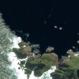 Satellite imagery of Red Head, NZ