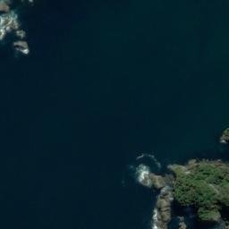 Satellite imagery of Cavern Head, NZ