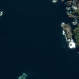Satellite imagery of Cavern Head, NZ