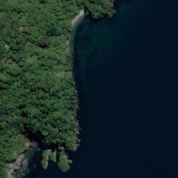 Satellite imagery of Cavern Head, NZ
