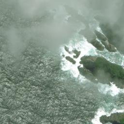 Satellite imagery of Gulches Head, NZ