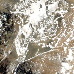 Satellite imagery of Cerro Cuatro Cumbres, CL