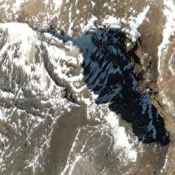 Satellite imagery of Cerro Cuatro Cumbres, CL