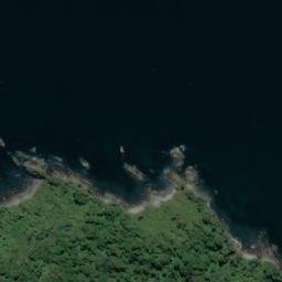 Satellite imagery of Moonlight Point, NZ