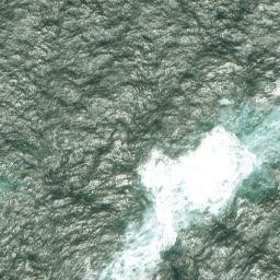 Satellite imagery of Table Rock, NZ