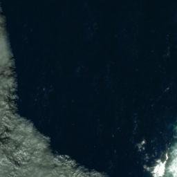 Satellite imagery of Puysegur Point, NZ