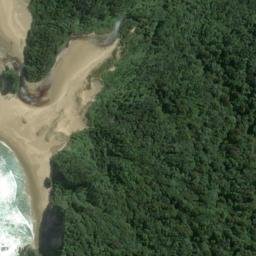 Satellite imagery of Marshall Rock, NZ