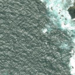 Satellite imagery of Marshall Rock, NZ