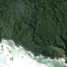 Satellite imagery of Marshall Rock, NZ