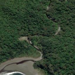 Satellite imagery of Long Reef Point, NZ