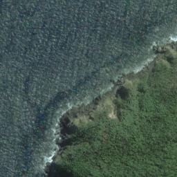 Satellite imagery of Black Rock Point, NZ