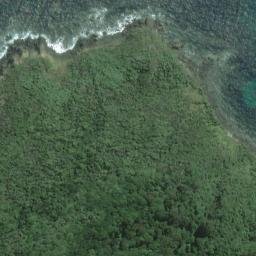 Satellite imagery of Black Rock Point, NZ