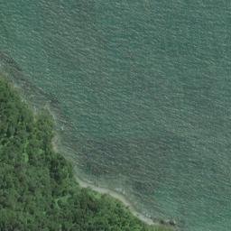 Satellite imagery of Lucky Point, NZ