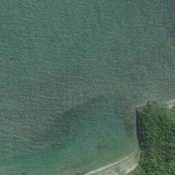 Satellite imagery of Lucky Point, NZ
