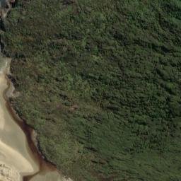 Satellite imagery of Putatara Point, NZ
