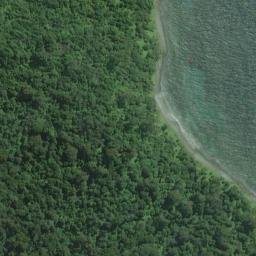Satellite imagery of Lucky Point, NZ